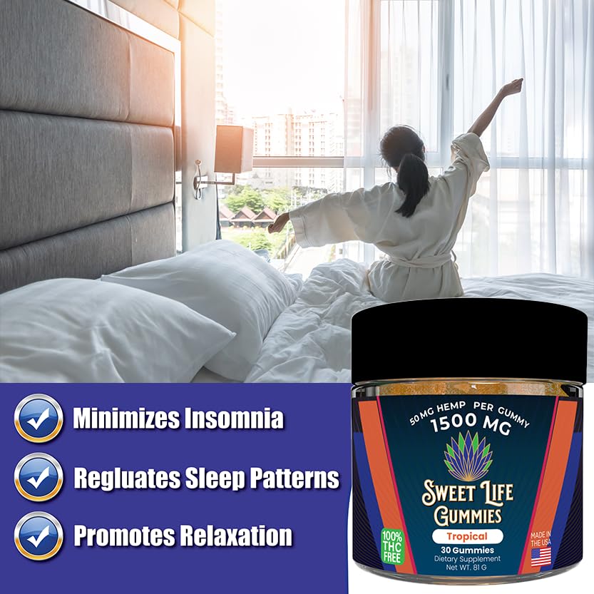 Sweet Life Hemp Gummies Chewable 30 Count