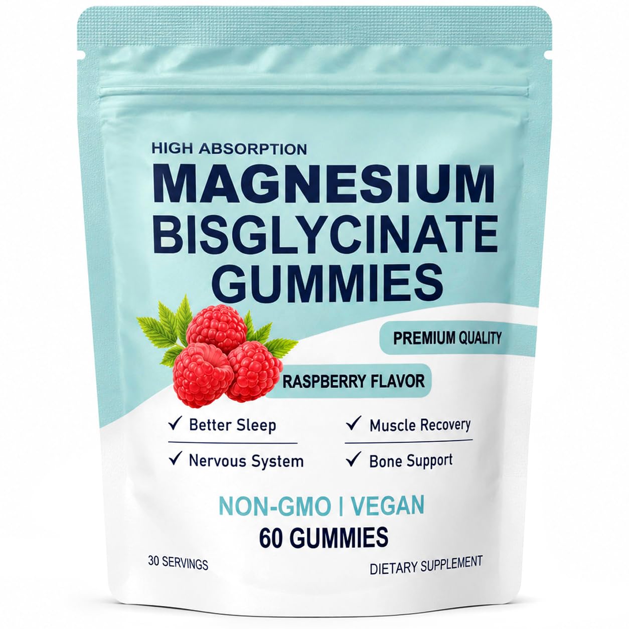 Generic Organic Magnesium Bisglycinate Gummies, 1 Count