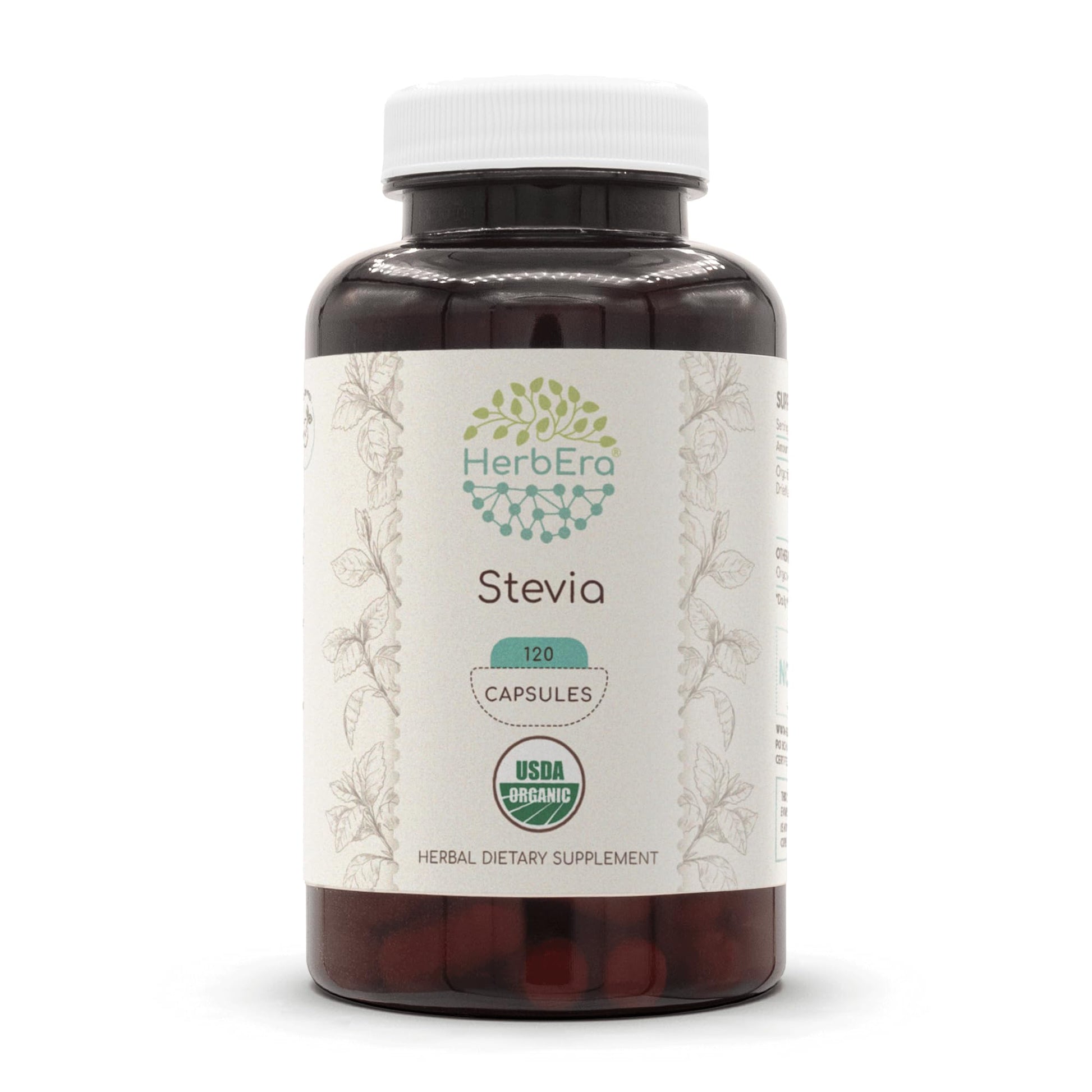 HerbEra Stevia Capsules 120