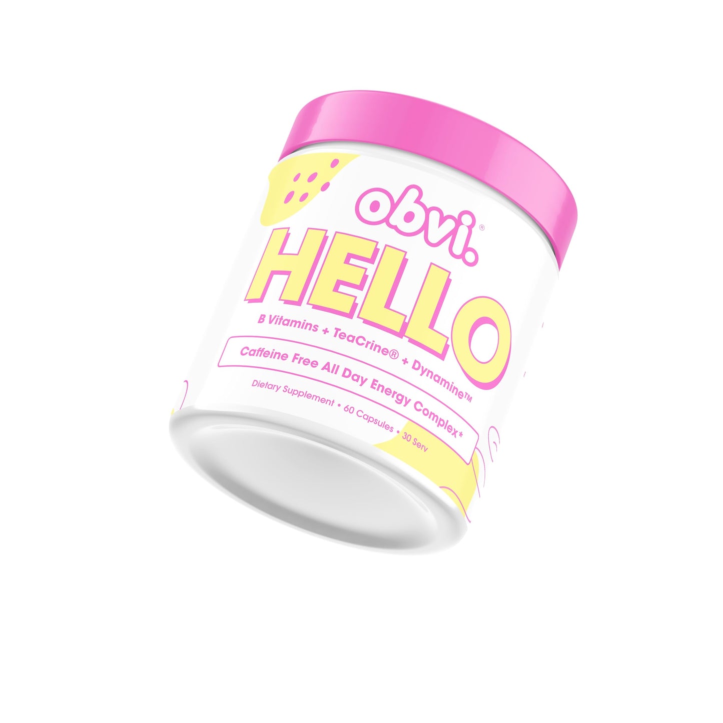 Obvi Hello Energy Capsule, 60 Count