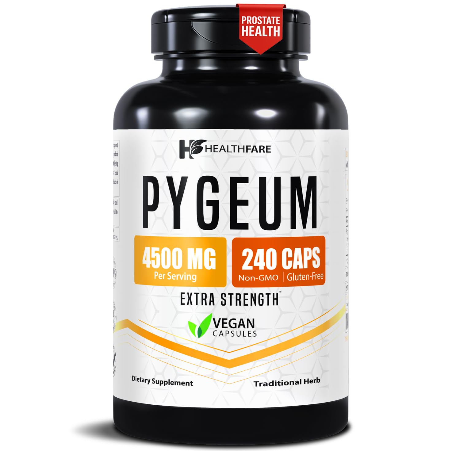 Healthfare Pygeum Supplement Capsule, 240 Capsules