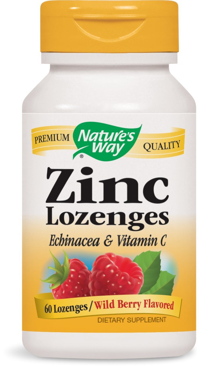 Nature's Way Zinc Lozenges 60 Count