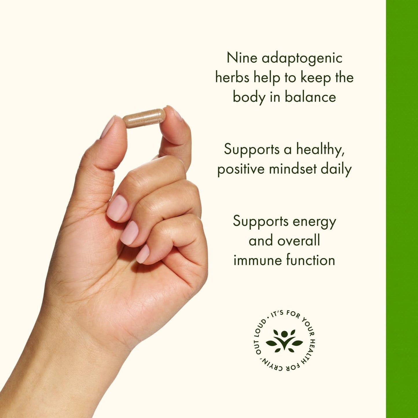 Swanson Rhodiola Ashwagandha Ginseng Complex Vegan Capsules, 60 Capsules