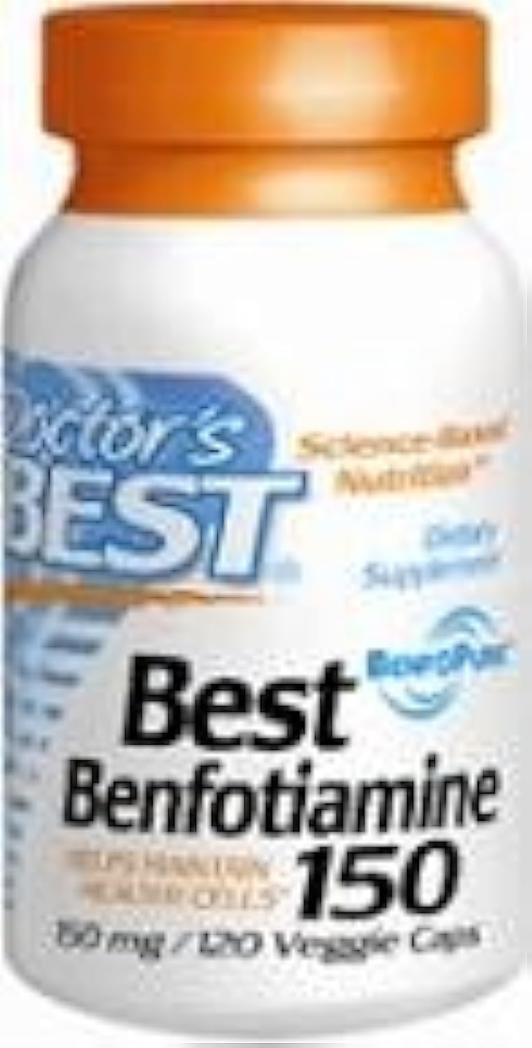 Doctor's Best Best Benfotiamine (150 mg) 120 Capsules