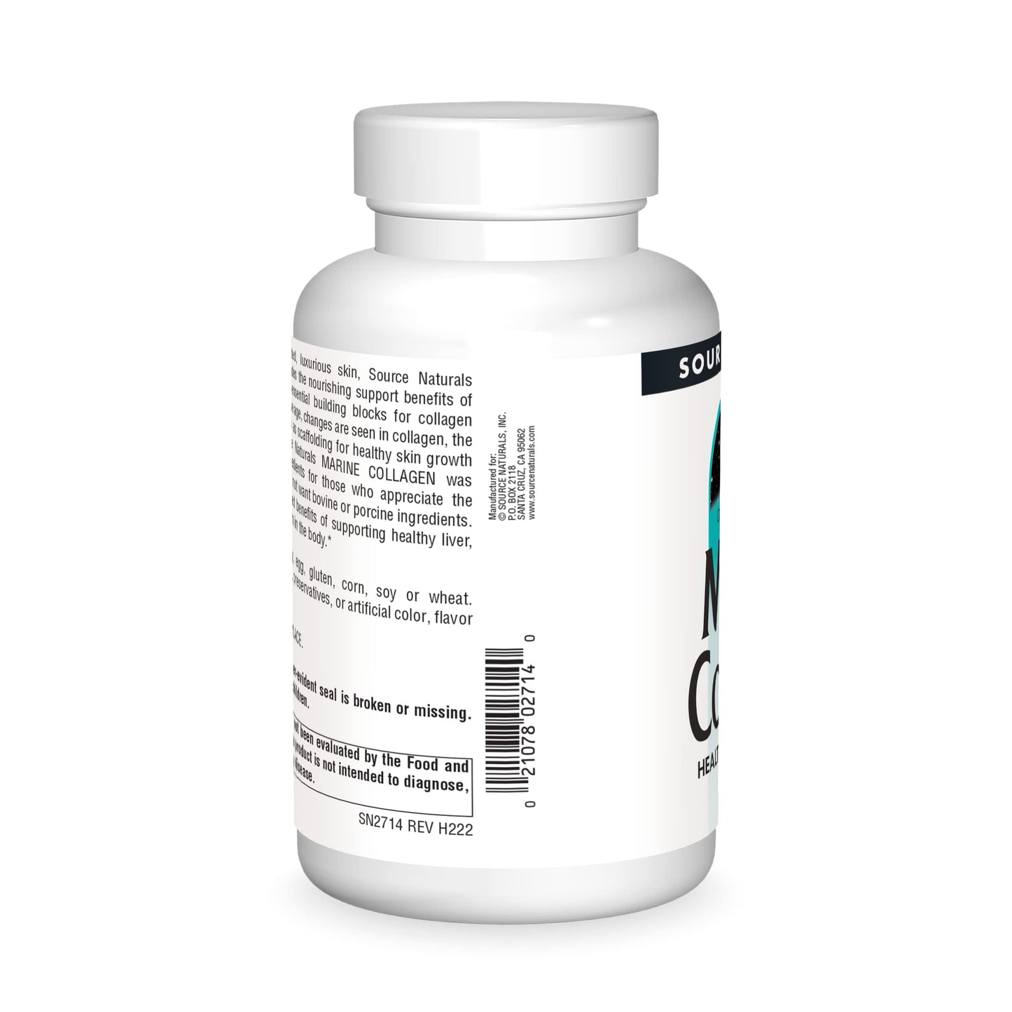 Source Naturals Marine Collagen Healthy Skin Support 240 Tablets