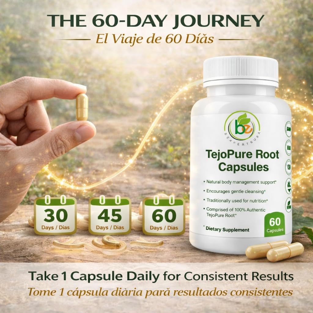 BEXPERTSUSA Tejocote Root Capsule 60 Count
