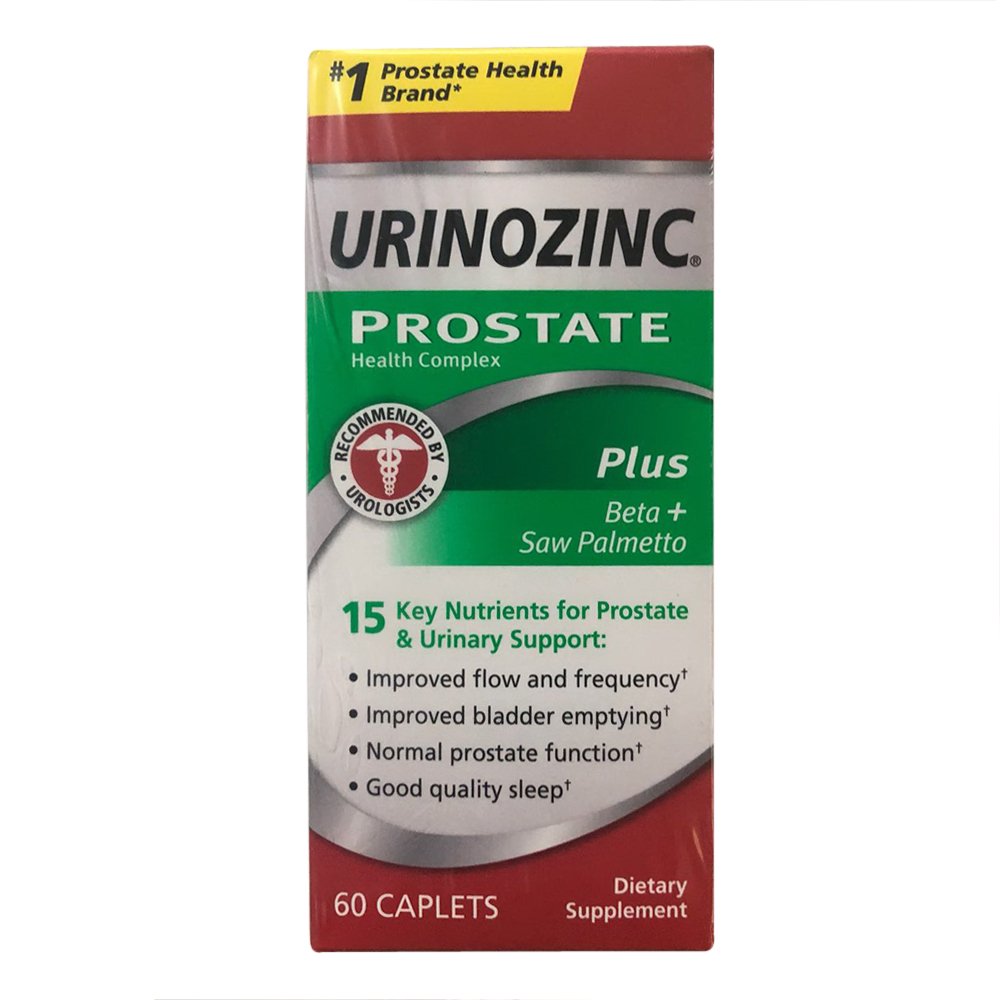 Dabria UrinoZinc Prostate Health Complex Plus Beta+ Saw Palmetto 60 Caplets