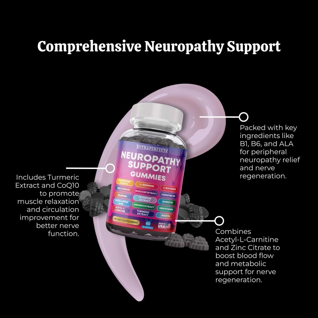 NutraPerfecto Neuropathy Support Gummies 60