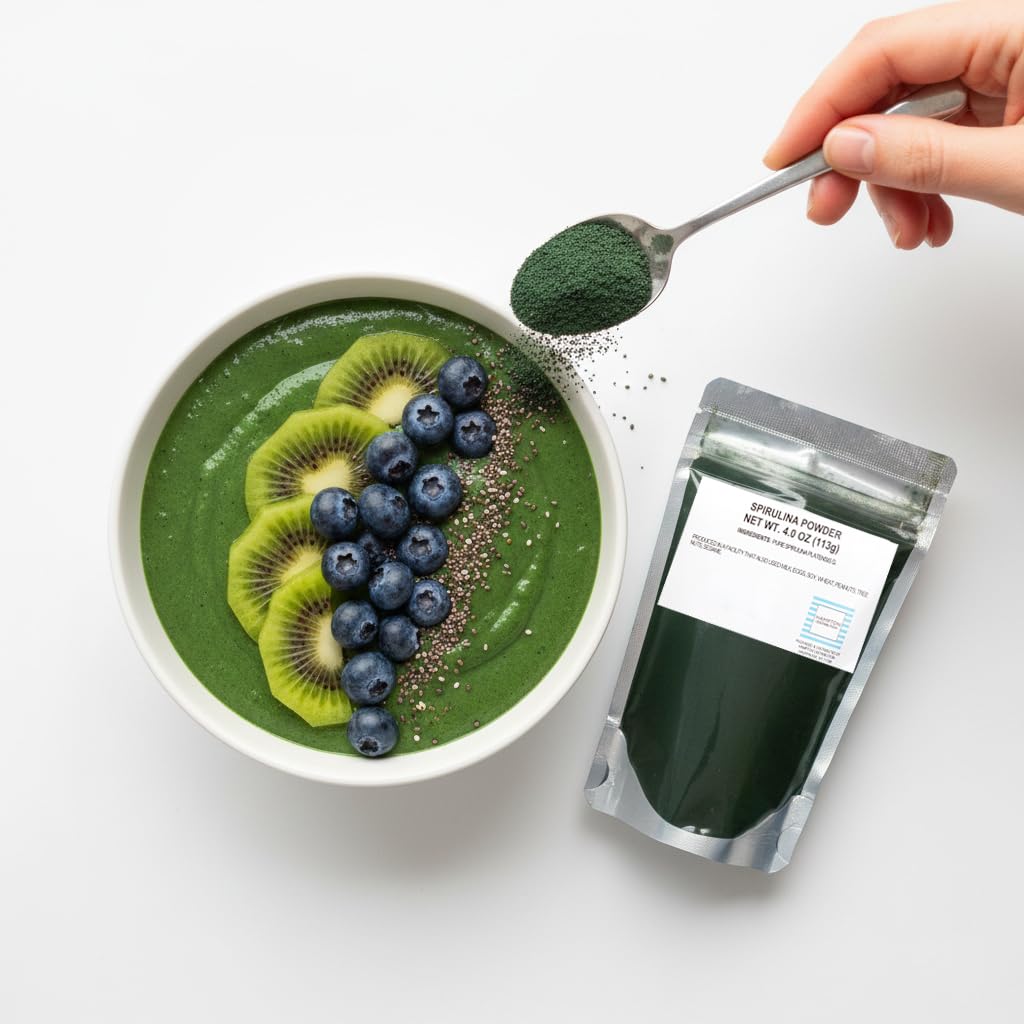 Hampton Distribution Spirulina Powder 4 Ounce