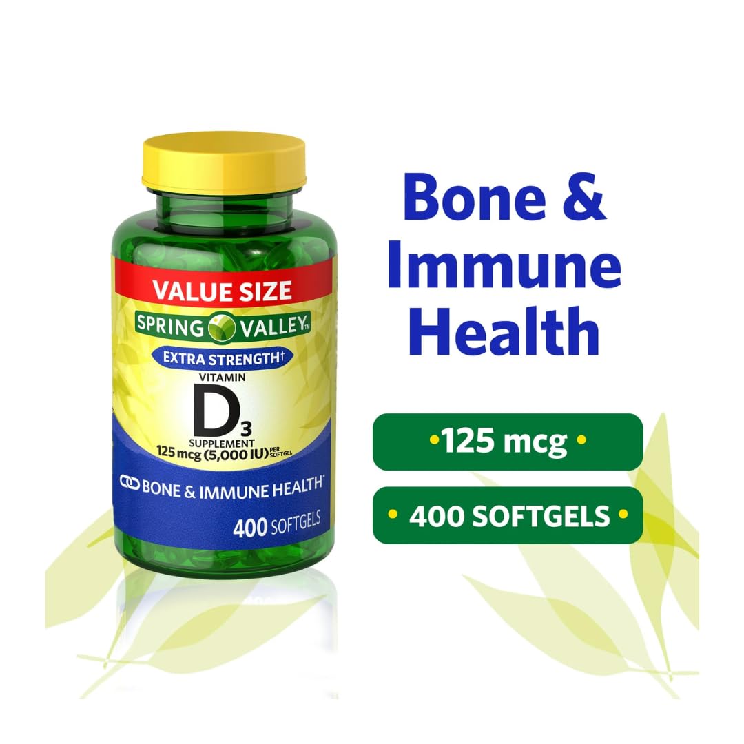 FitMania Vitamin D3 Softgels 400 Count