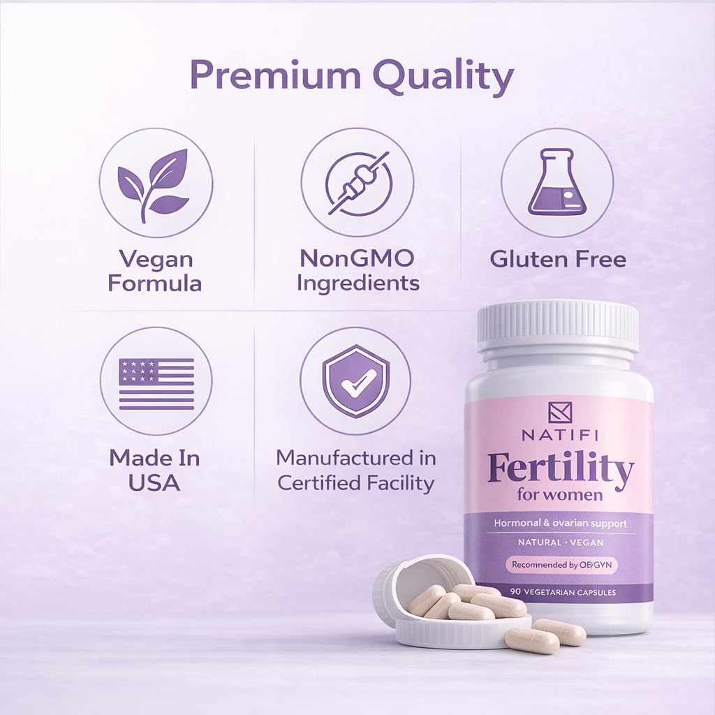 Natifi Conception Fertility Prenatal Vitamins Capsule, 60 Count