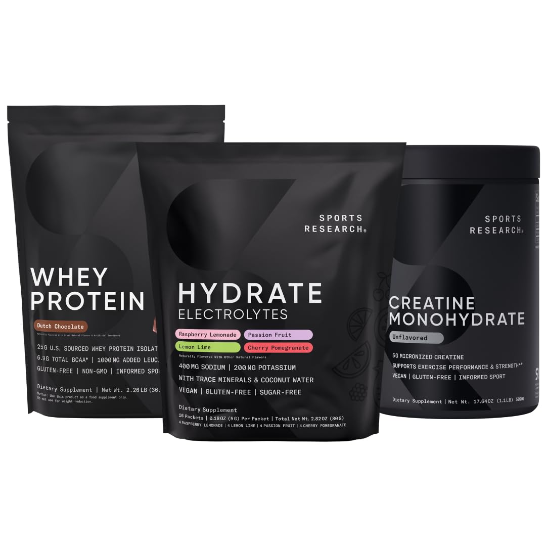 Sports Research Creatine Monohydrate Powder