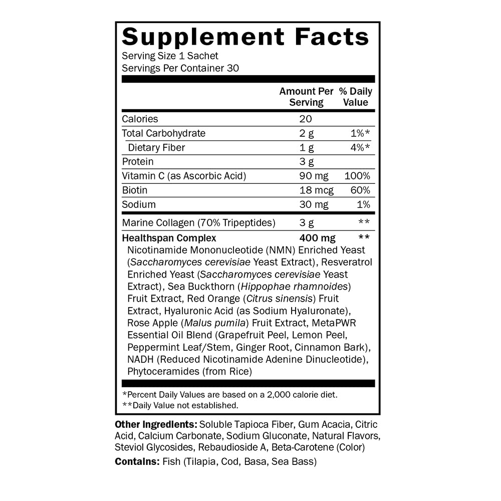 doTERRA MetaPWR Advantage with Collagen Powder 30 Packets