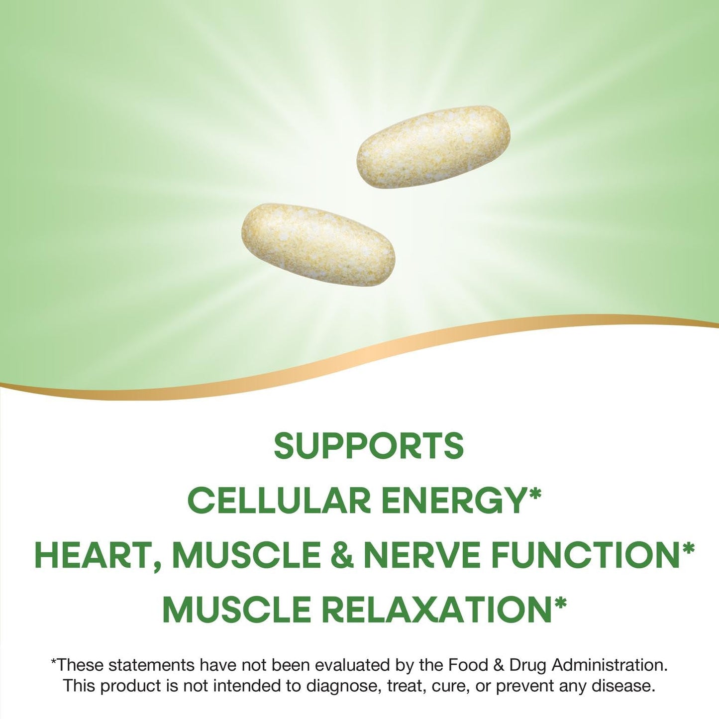 Nature's Way Krebs Magnesium Potassium Complex, Cellular Energy Support with Magnesium Lysinate & Malate and Potassium Citrate Tablets 120