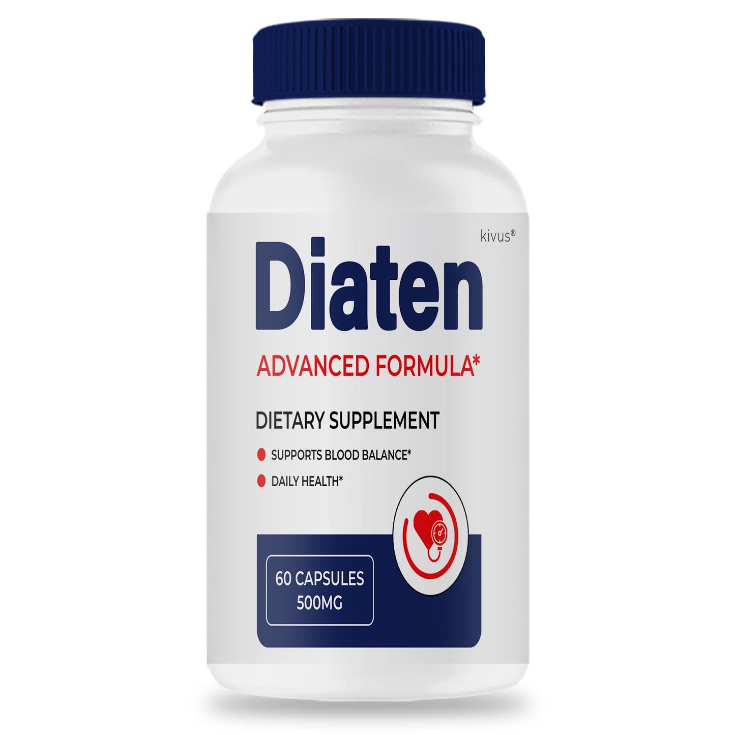 Kivus Diaten Premium Blend Capsules, 60 Count