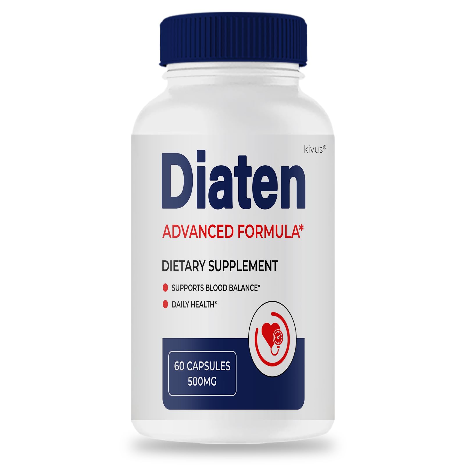 Kivus Diaten Premium Blend Capsules, 60 Count