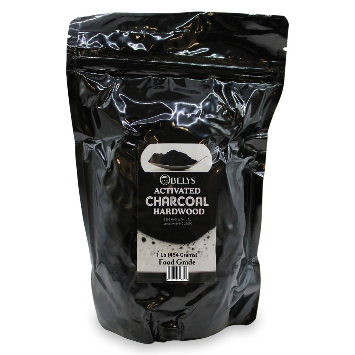 OBELYS Activated Charcoal Powder, 16 Ounce