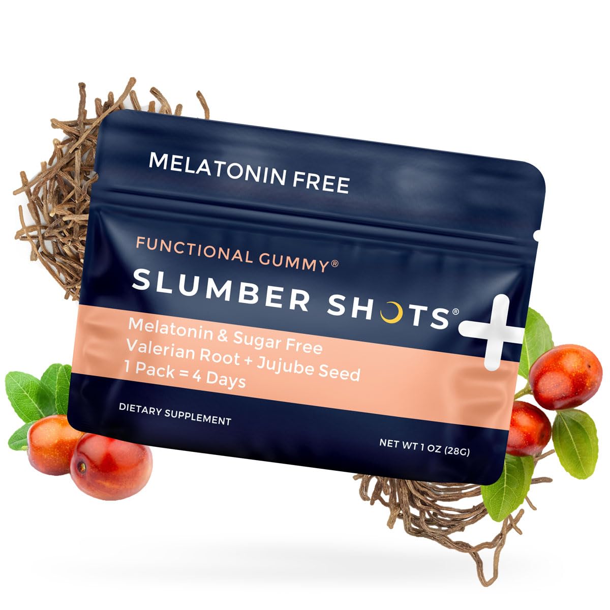 SGC Slumber Shots Melatonin-Free Sleep 48 Gummies