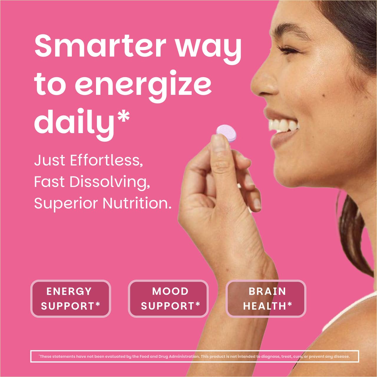 EZ Melts Dissolvable B12 Methylcobalamin 2,500 mcg Tablet 90 Tablets