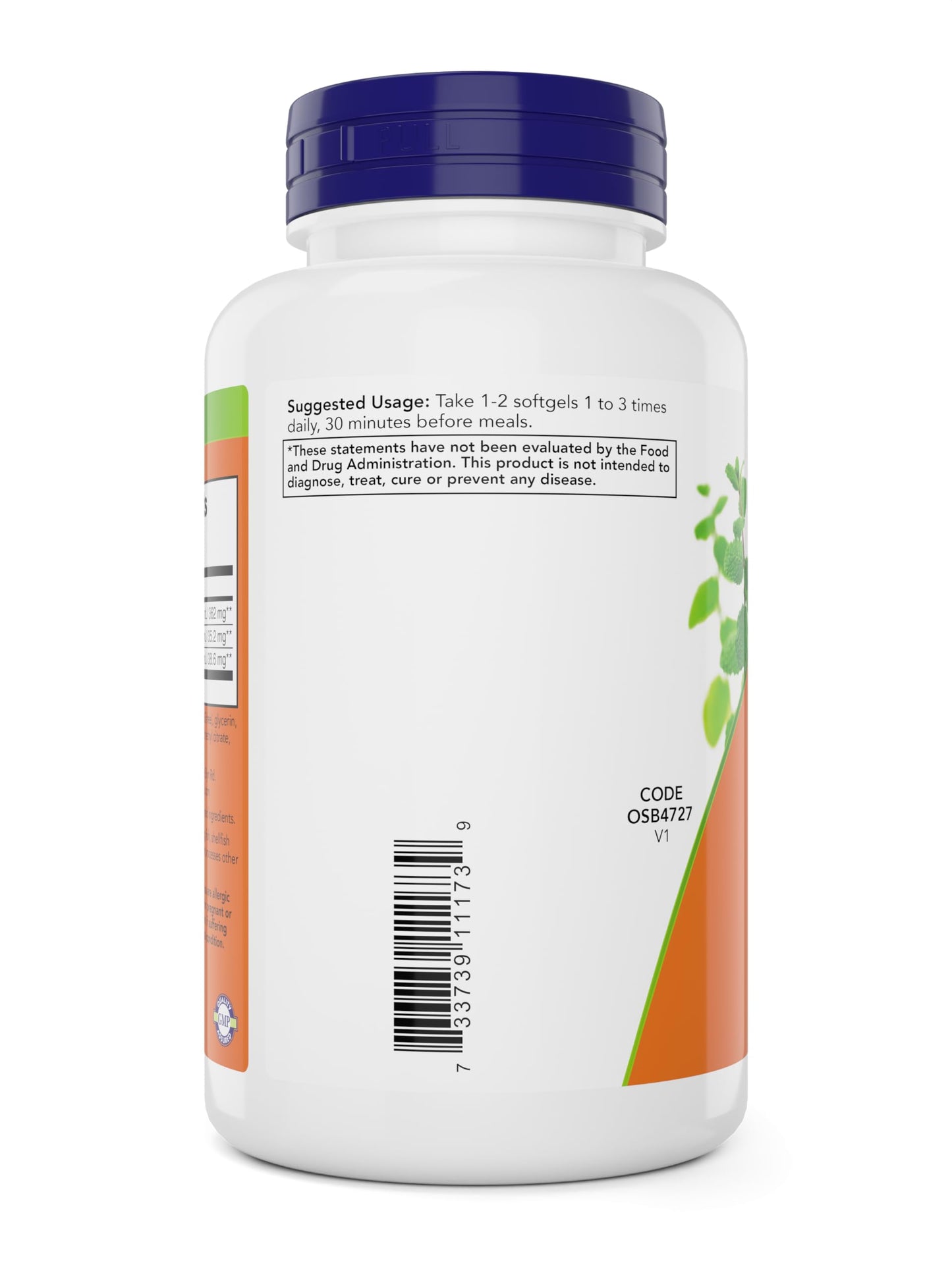 NOW Foods Peppermint Gels with Ginger Oil and Fennel Oil Softgels 150