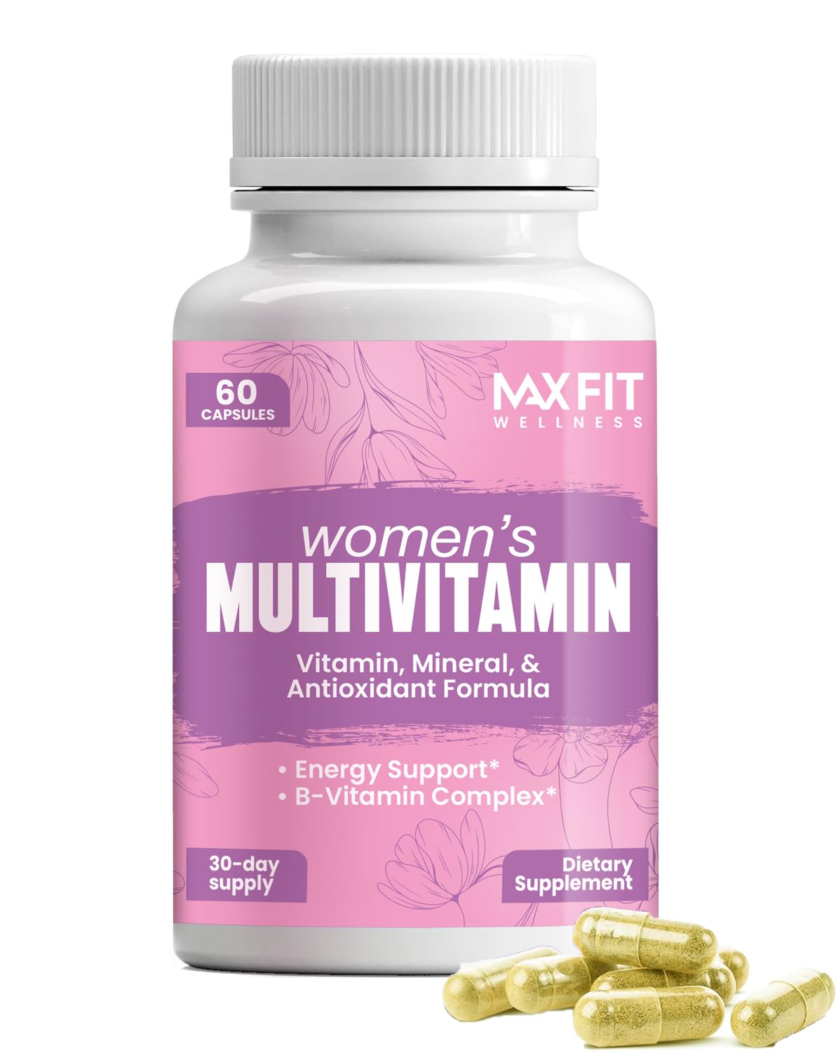 MAX FIT Women's Multivitamin Capsule, 60 Count