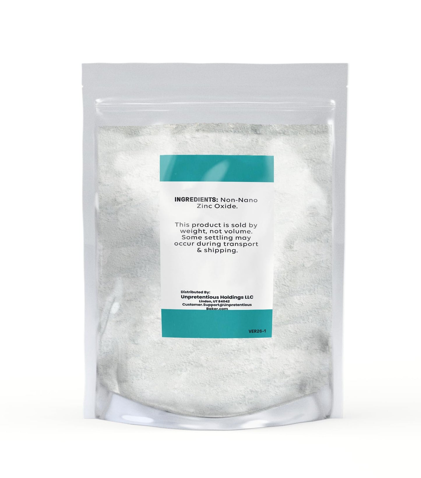 Unpretentious Zinc Oxide Powder, 16 oz