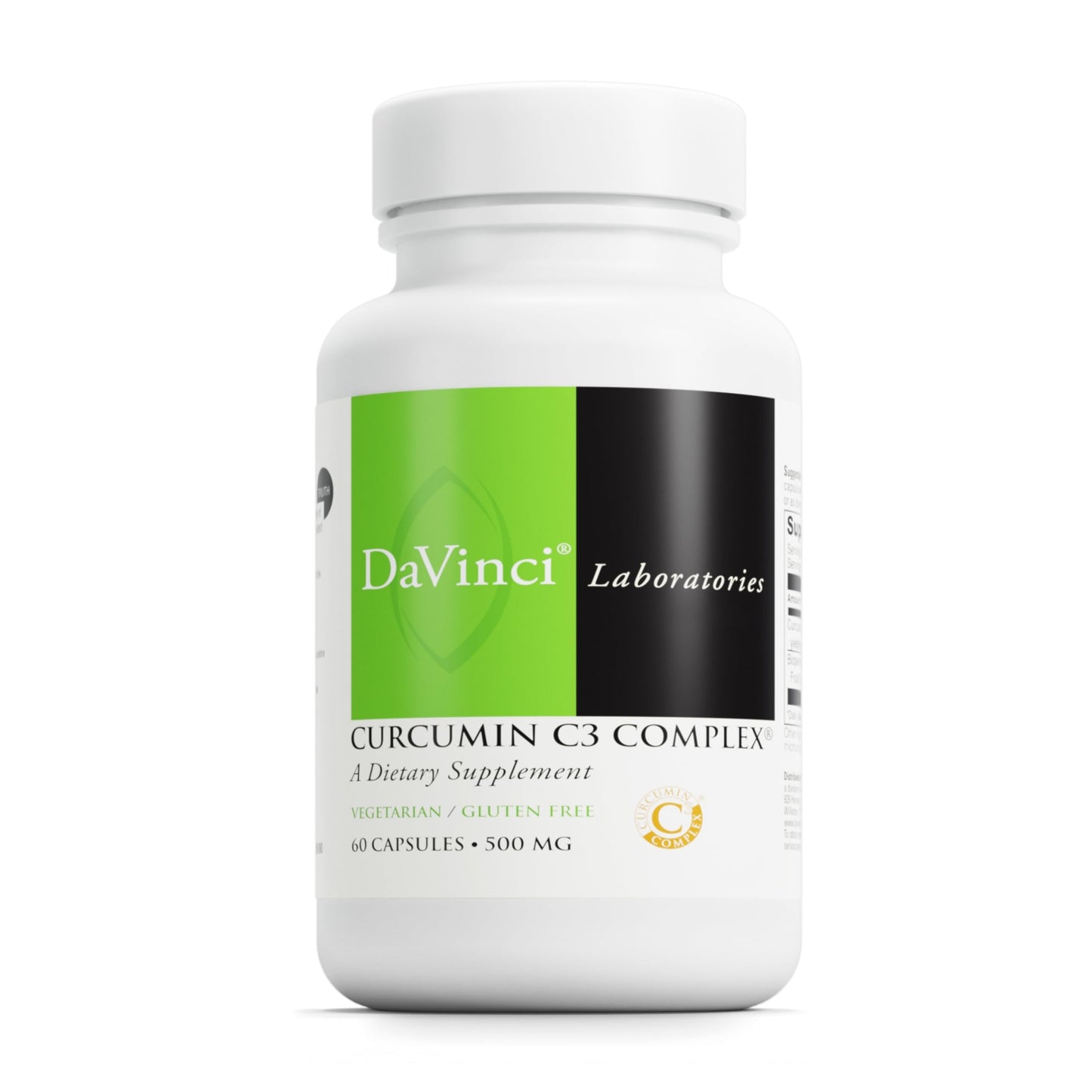 DAVINCI Curcumin C3 Complex Dietary Supplement Tablet 60 Count