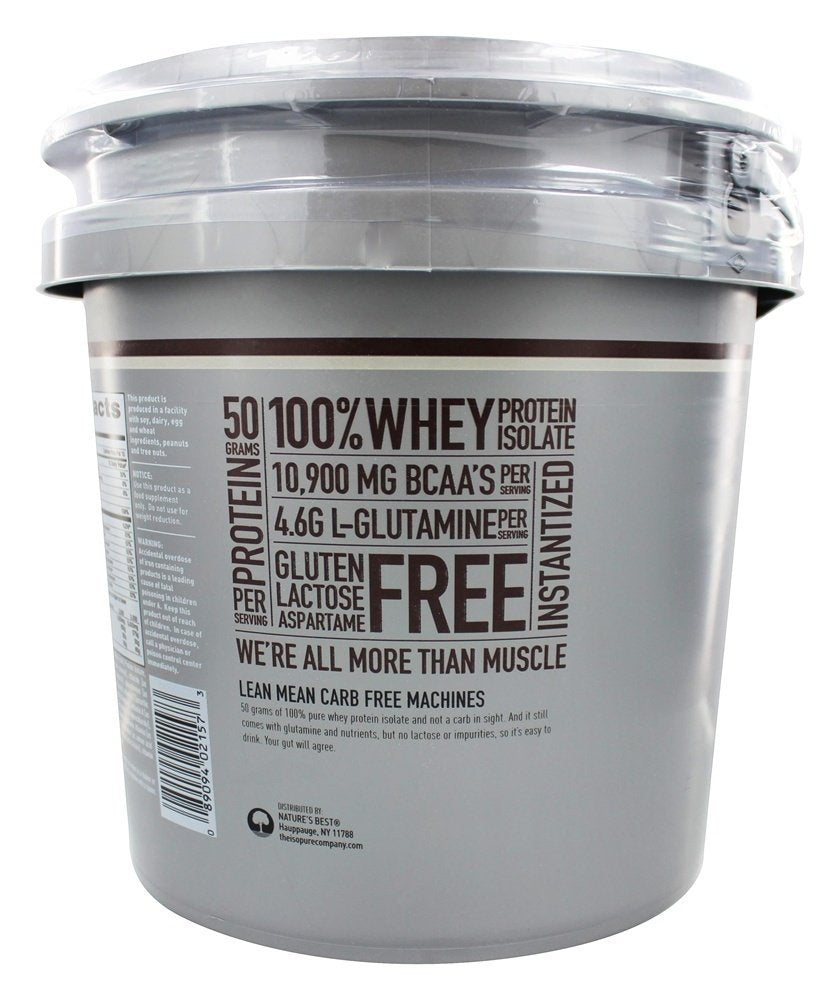 Nature's Best Isopure Zero Carb Cookies & Cream Whey Protein Powder 120 Servings