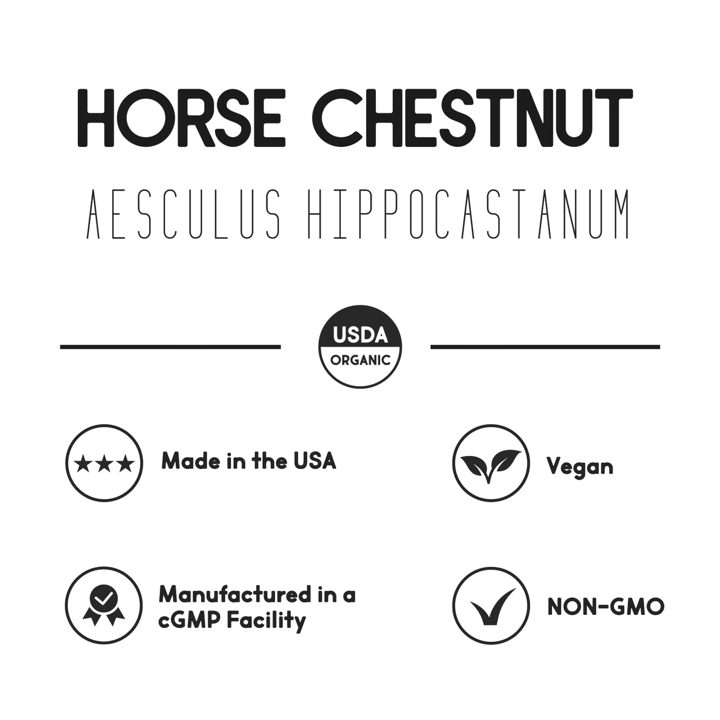 Primal Health Foods Horse Chestnut Extract 500 mg Capsule 120