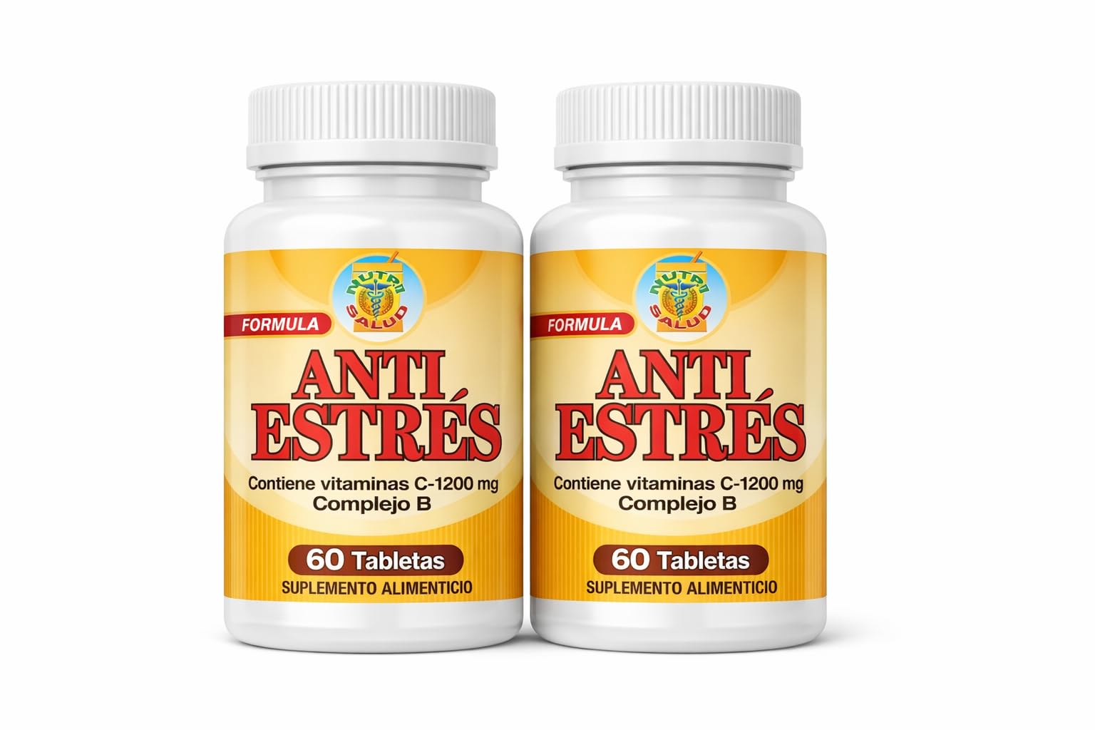 Nutrisalud Products Anti Estres Formula Natural Tablets 120 Count