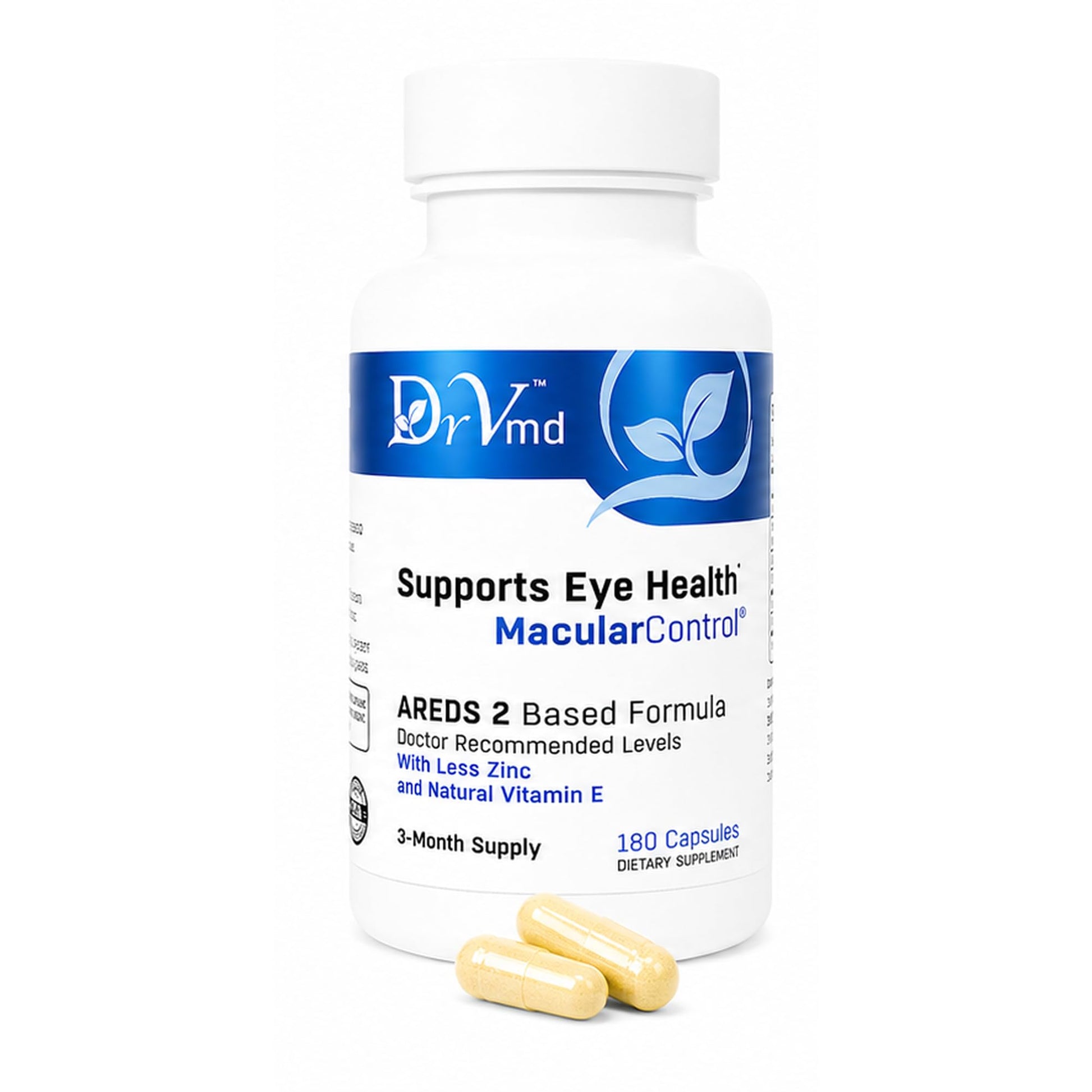 DrVmd AREDS 2 Eye Vitamins Capsules 180 Count