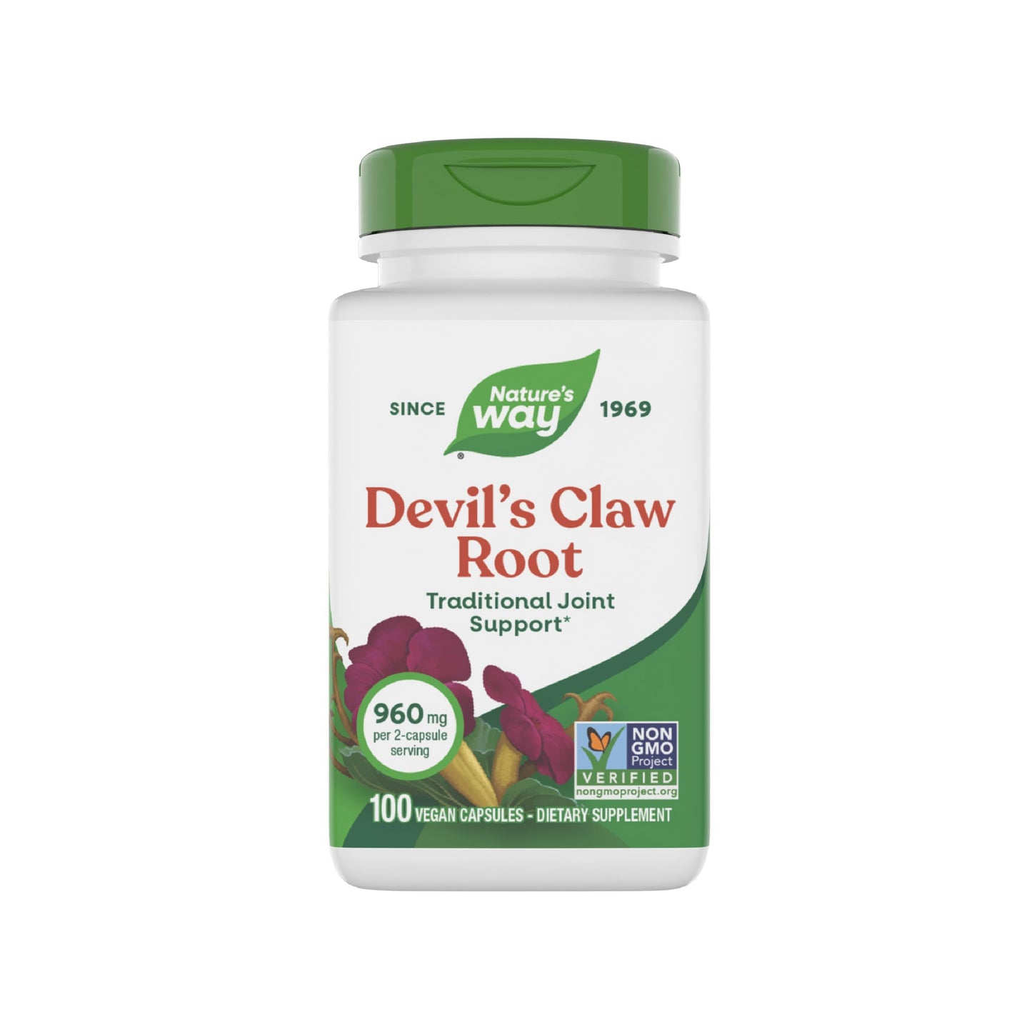 Nature's Way Devil's Claw Root Capsules, 100 Capsules