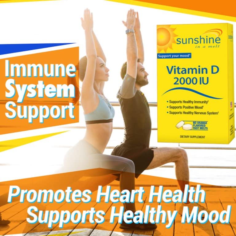 Windmill Vitamin D3 2000 IU, 60 Tablets