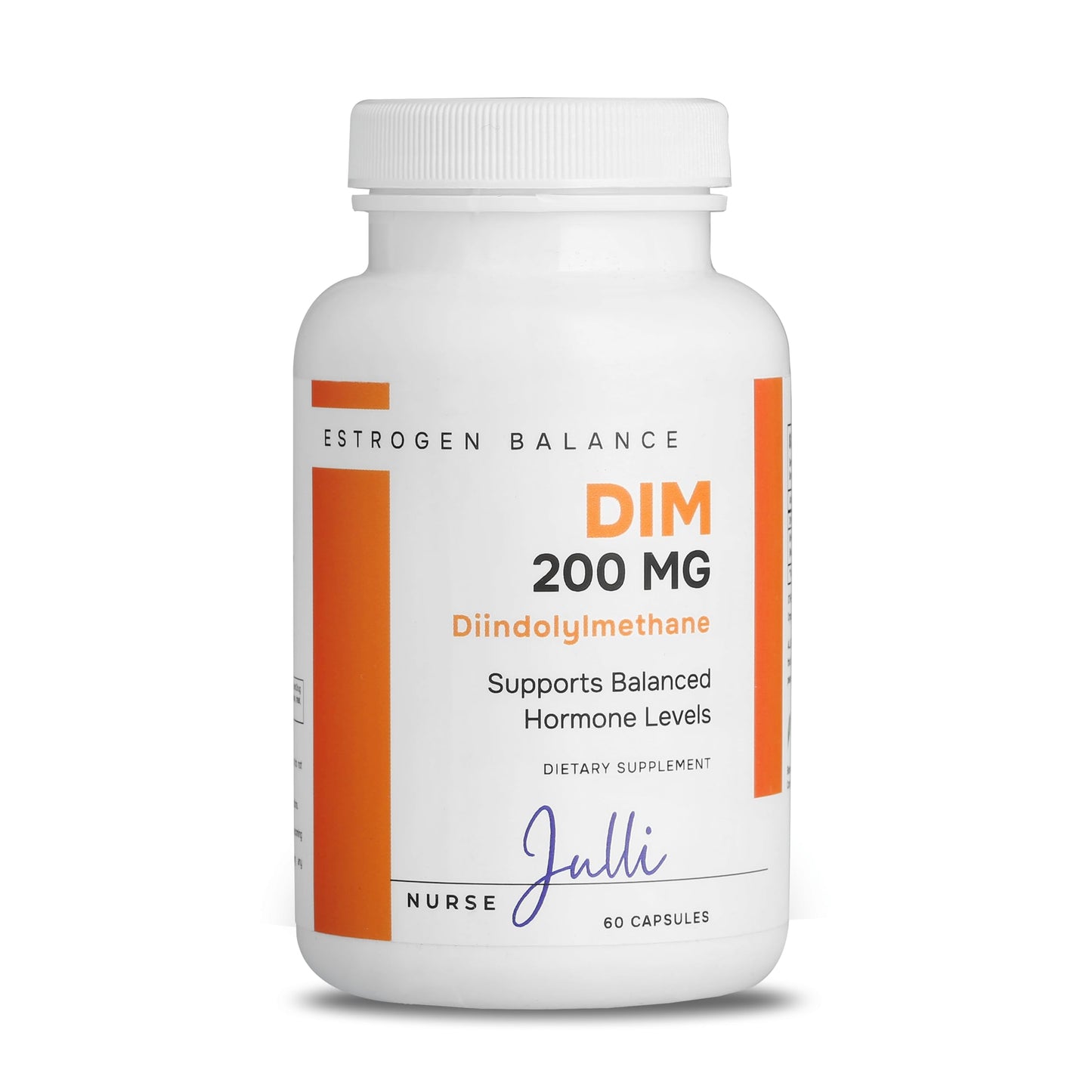 Nurse Julli DIM Estrogen Supplement for Women Capsules, 60 Count