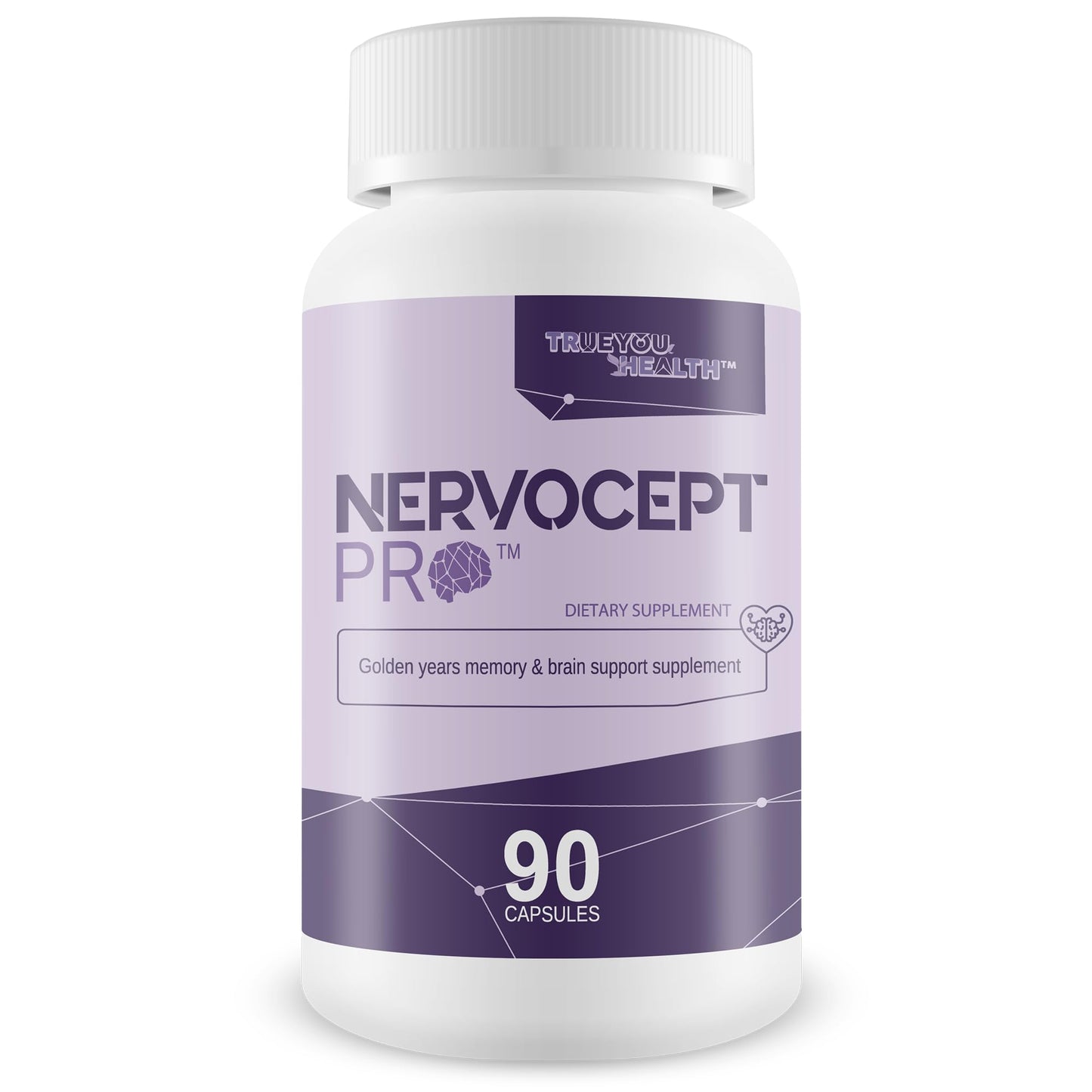 True You Health Nervocept Pro Nerve Support Capsules 90 Count