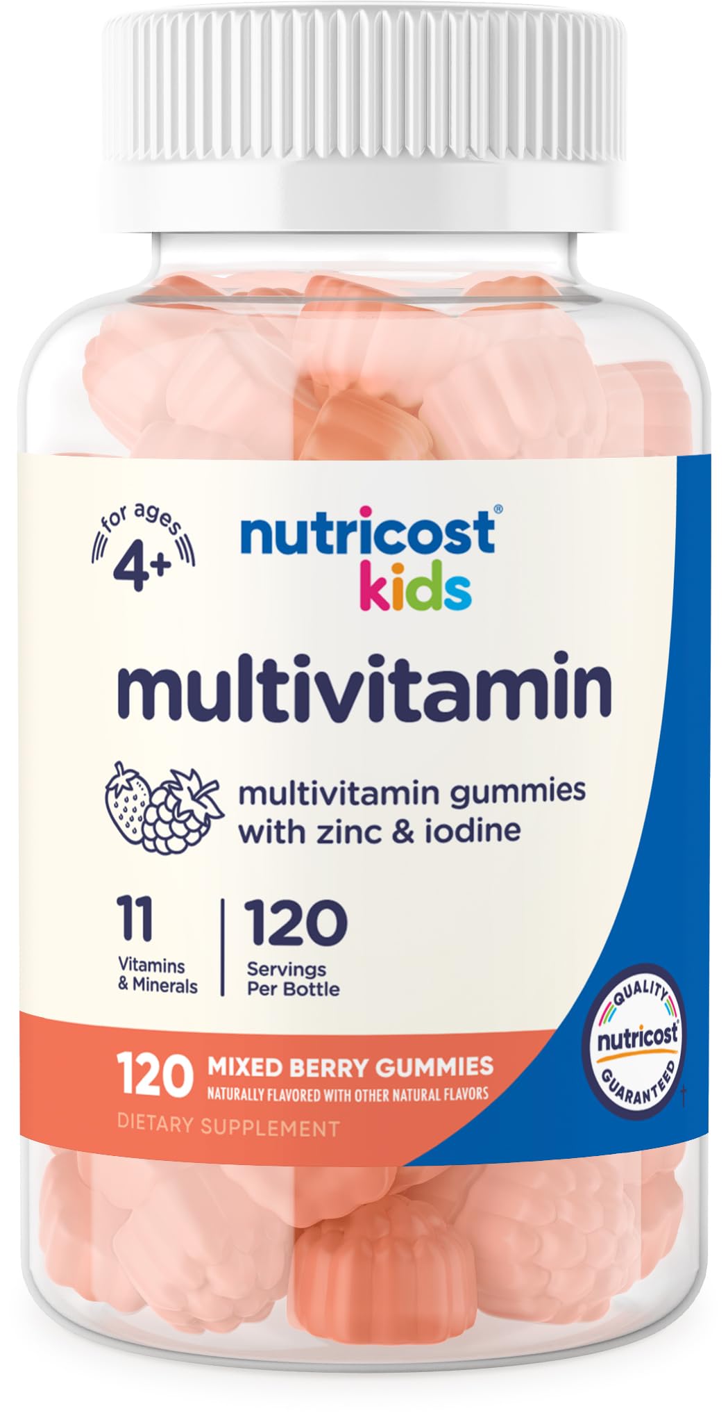 Nutricost Kids Multivitamin Gummies 120 Count