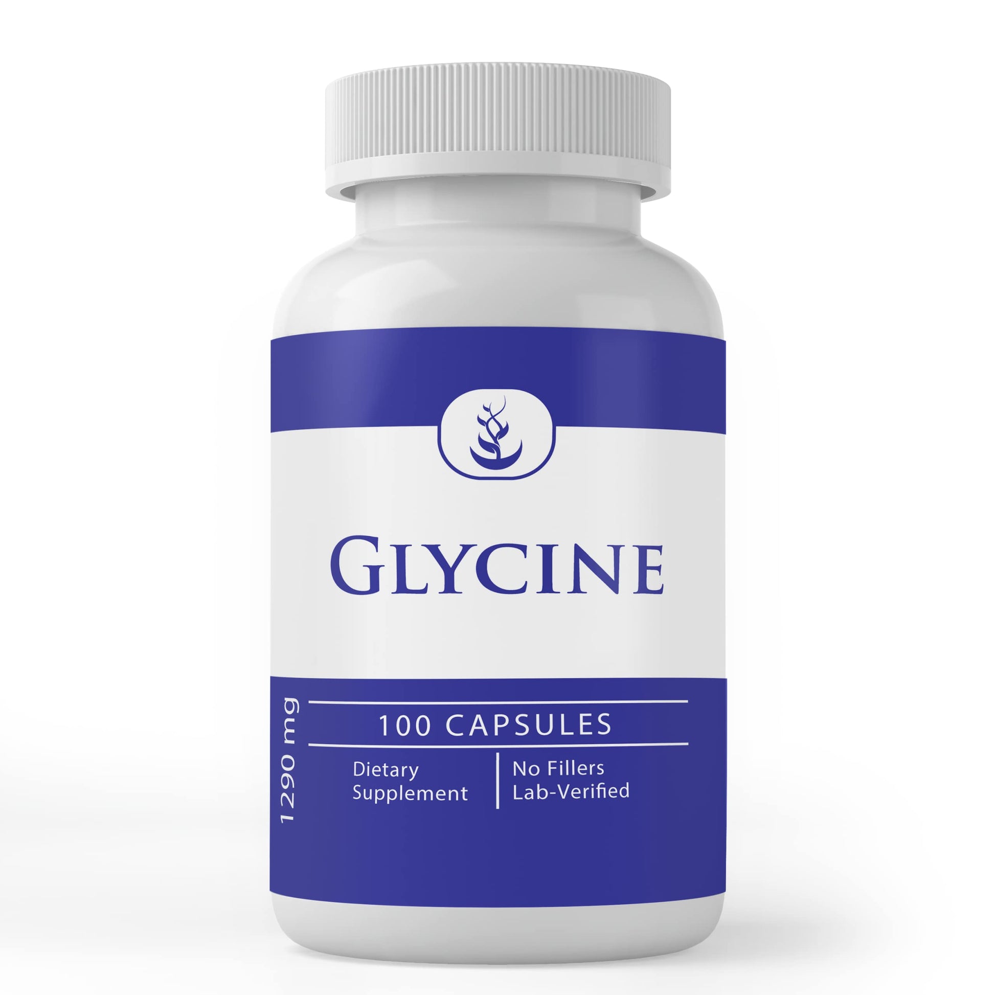 PURE ORIGINAL INGREDIENTS Glycine Capsules 100 Count