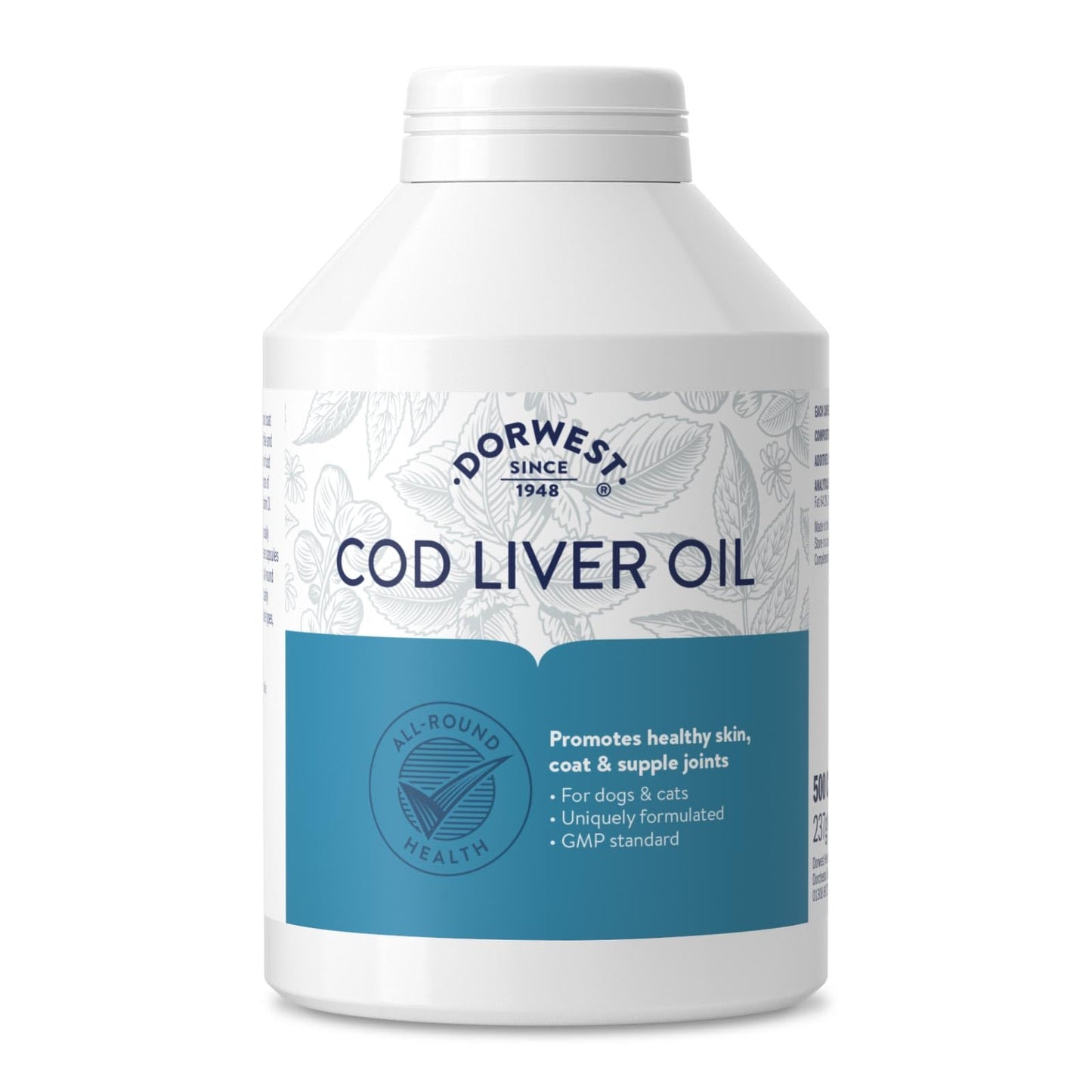 Dorwest Herbs Cod Liver Oil, 100 Capsules