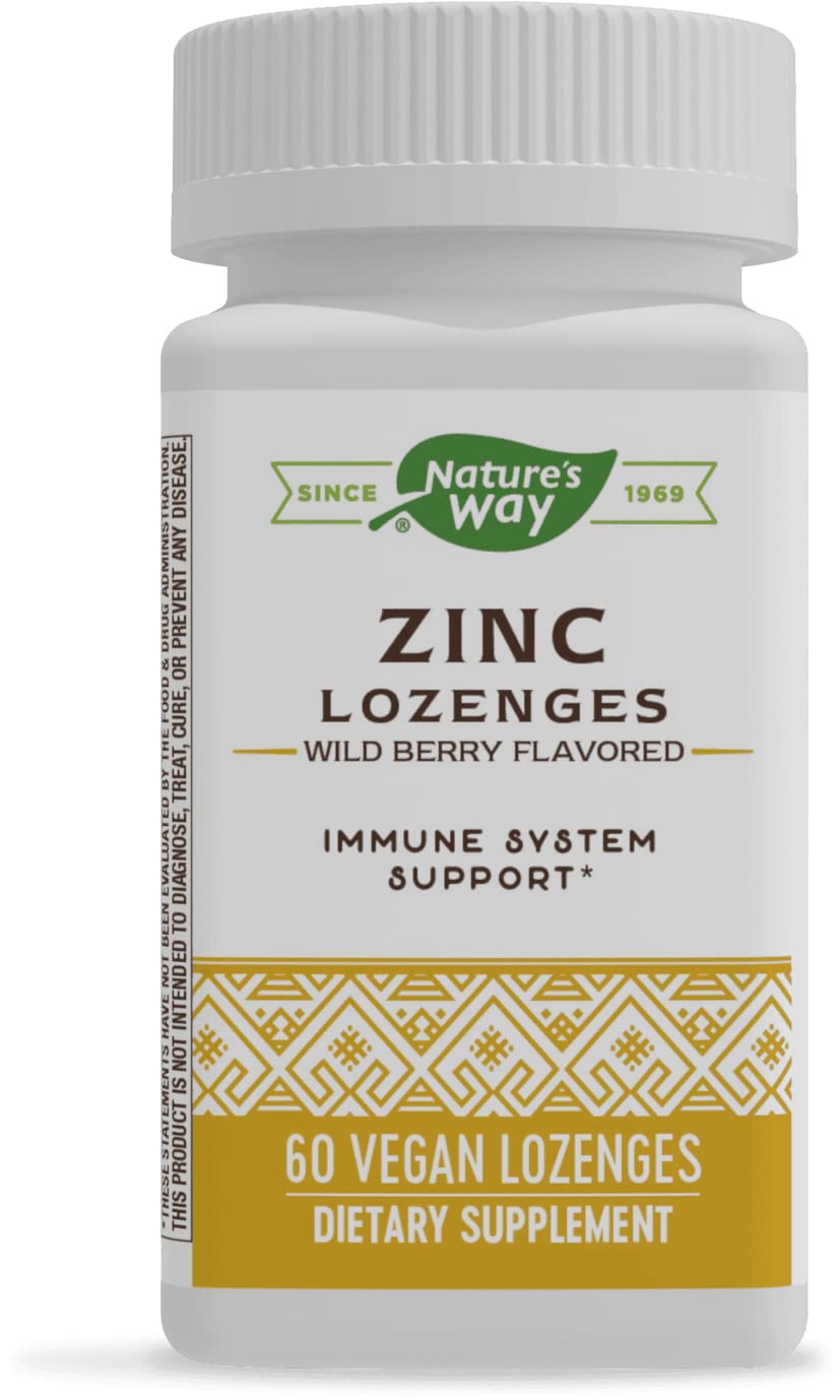 Nature's Way Zinc Lozenges 60 Lozenges