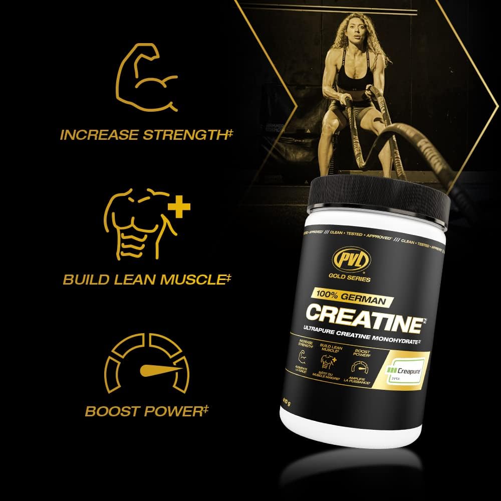 PVL Creapure Creatine Monohydrate Powder 14.46 oz
