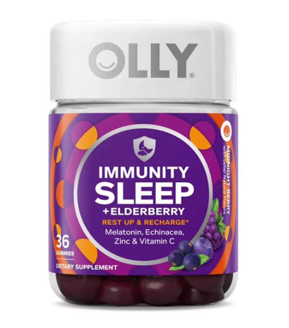 OLLY Immunity Sleep + Elderberry 108 Gummies