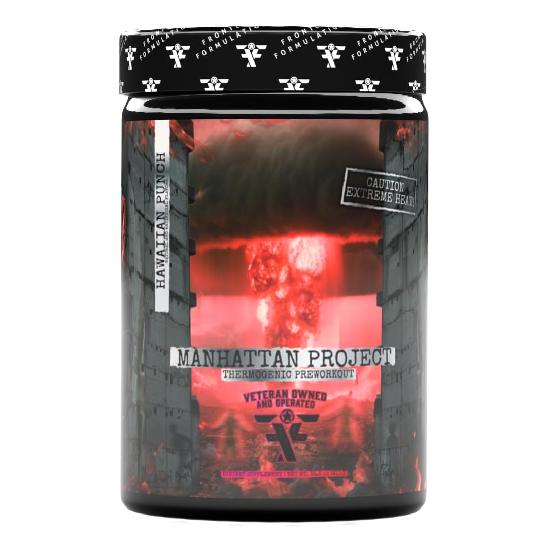 Frontline Formulations Manhattan Project Pre Workout Hawaiian Punch Powder 1.87 Pound