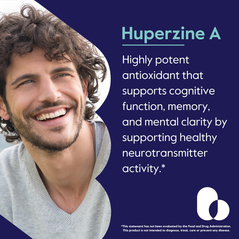 BESTVITE Huperzine A 400mcg Capsule, 120 Count