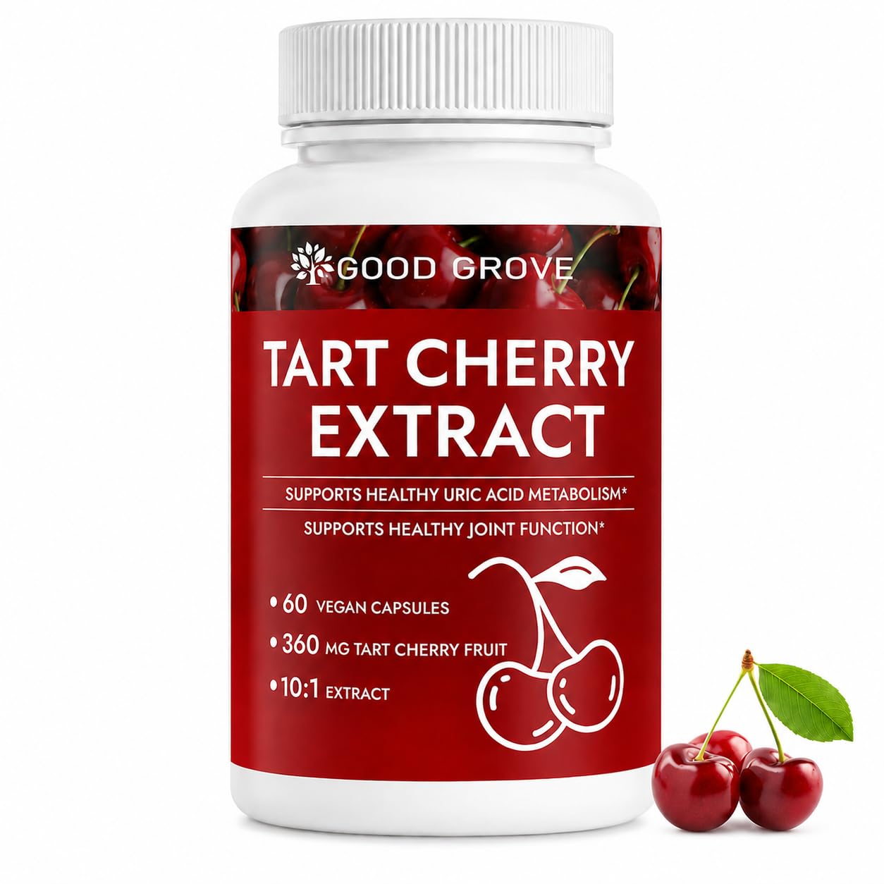 Edenvia Good Grove Tart Cherry Extract 60 Capsules