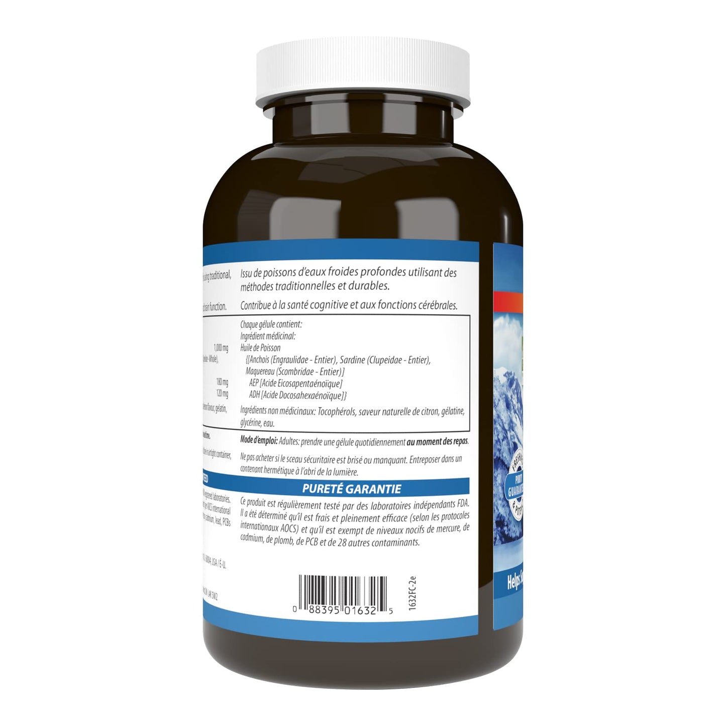 Carlson Super DHA Gems 500 mg Softgels, 60 + 20 Softgels, 2-Pack