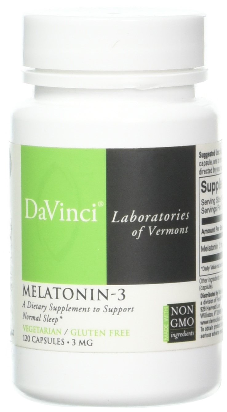 DAVINCI Melatonin-3 3 mg 120 Capsules