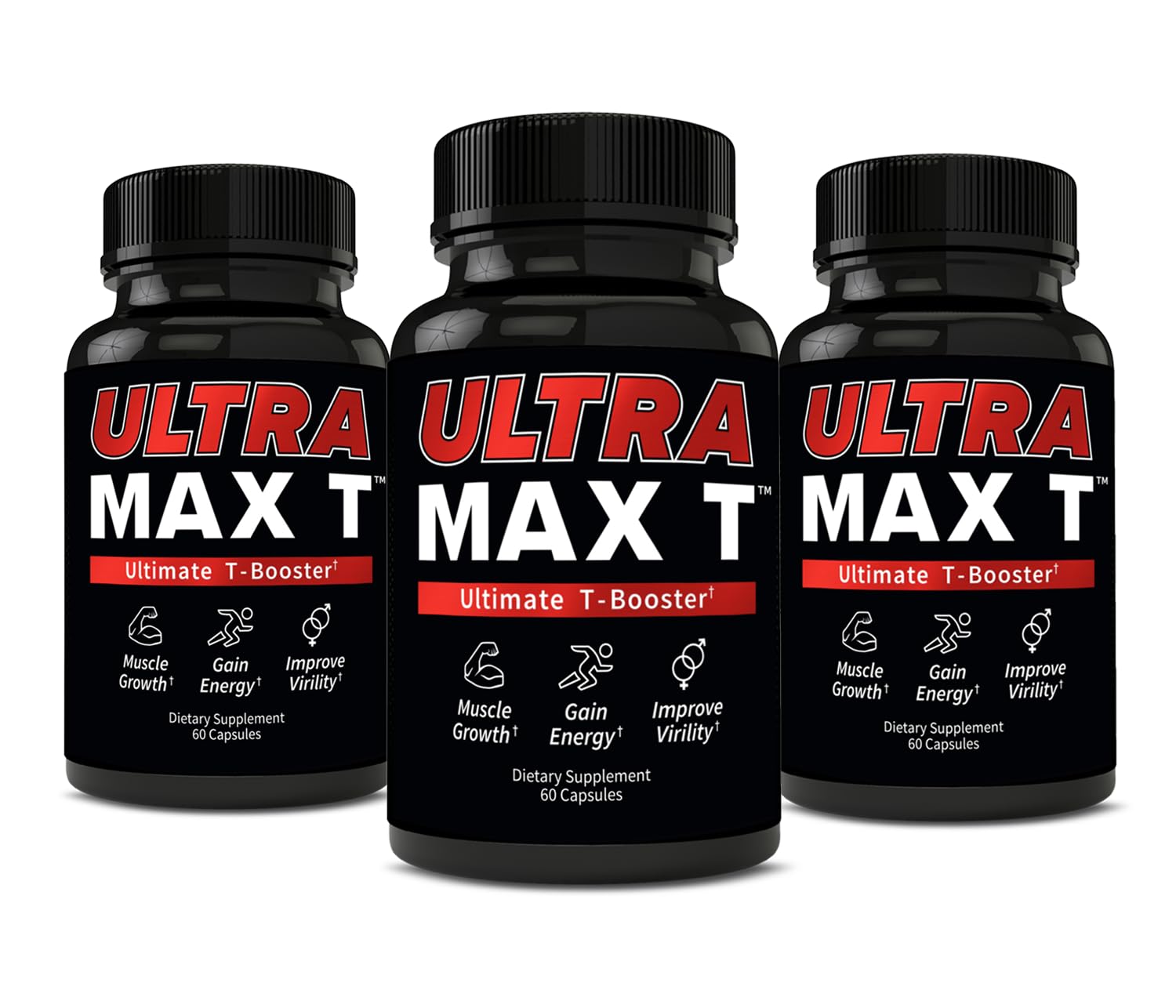 Andro400 UltraMax T – Advanced Testosterone Support for Men & Women – Tongkat Ali 200:1, D-Aspartic Acid, Garcinia Cambogia, ForsLean® Capsules, 60 Count