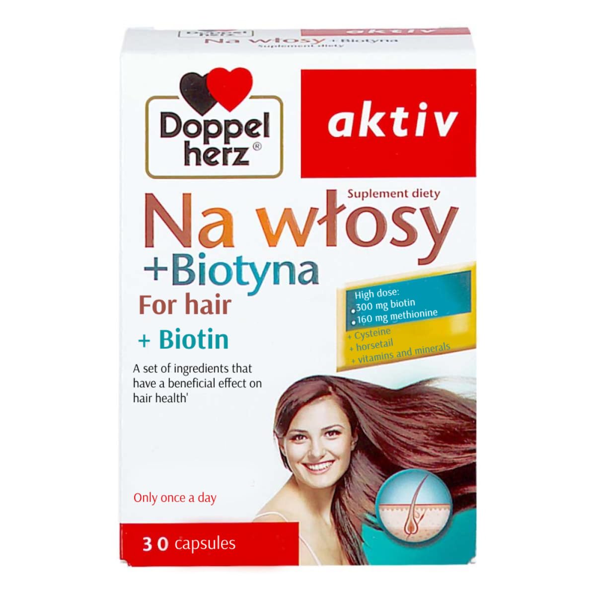 Generic Biotin for Hair 30 Capsules