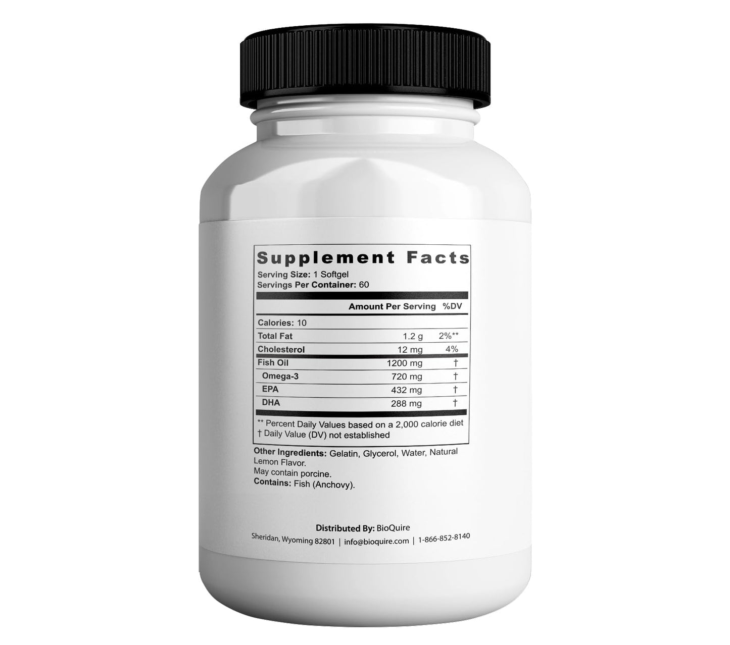 BIOQUIRE Omega 3 Fish Oil for Women Capsule 60