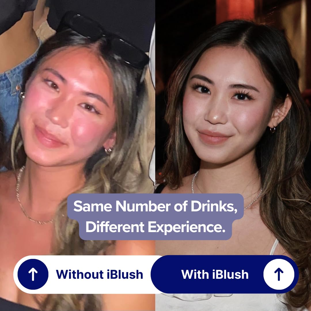 iBLUSH Alcohol Flush Tablets Capsule 20